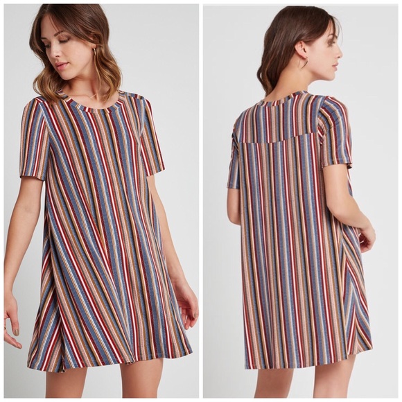 bcbgeneration striped dress